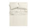6-Piece Bamboo-Blend Comfort Luxury Sheet Set (Ivory/Queen)