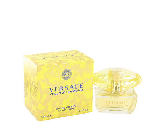 Versace Yellow Diamond by Versace Eau De Toilette Spray 1.7 oz for Women (Package of 2)