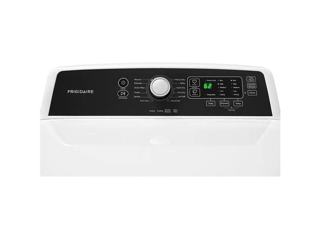 Frigidaire FFRE4120SW 6.7 Cu. Ft. White Electric Dryer