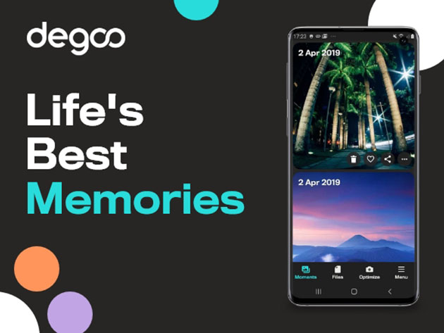 Degoo Premium: Lifetime 10TB Backup Plan + $20 Store Credit