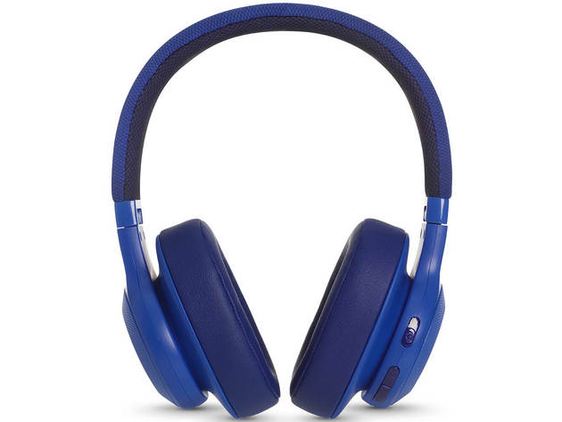 JBL E55BTBLU Wireless Over-Ear Headphones Blue