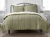 Down Alternative Reversible Comforter Set (Sage & Ivory | Twin/Twin XL)