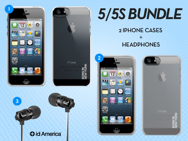 The iPhone 5/5S Accessory Bundle + FREE Shipping (Canada Only) 