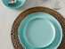 Sweese 10" Multicolor Porcelain Dinner Plates (Set of 6)