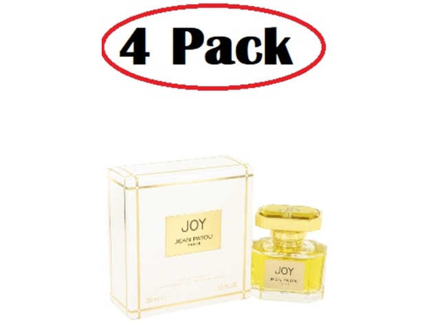 4 Pack of JOY by Jean Patou Eau De Parfum Spray 1 oz