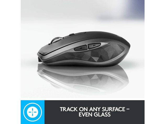 Logitech 910-005132 MX Hyper-Fast Scrolling Anywhere 2S Wireless Mouse, Graphite (Used, Open Retail Box)