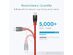 Anker Powerline+ USB C to USB 3.0 Cable Red / 3ft