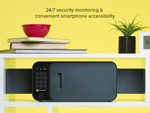Motorola Smart Safe with Easy "No-Tool" Installation