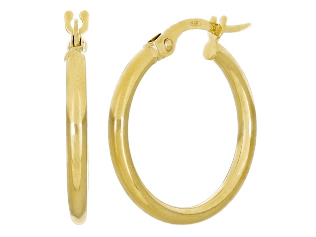 Christian Van Sant Italian 14k Yellow Gold Earrings CVE9H61