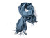 Lavisha Cashmere-Blend Shawl (Denim Blue)