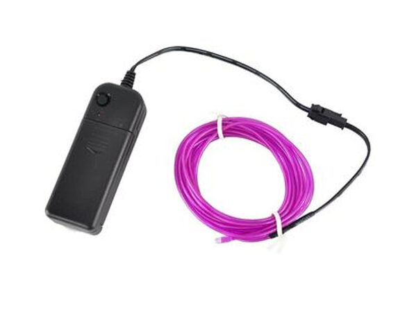 10-Ft Neon Light Rope (Purple) | Technabob Shop