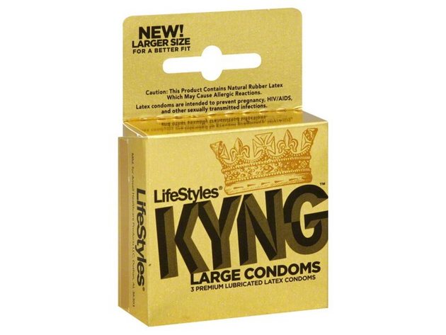 LifeStyles Kyng Extra Large Premium Lubricated Non-Latex Better Fit