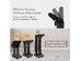 Costway 2-Shoe Electric Shoe Dryer Warmer Portable Adjustable Boots Socks Gray - Gray
