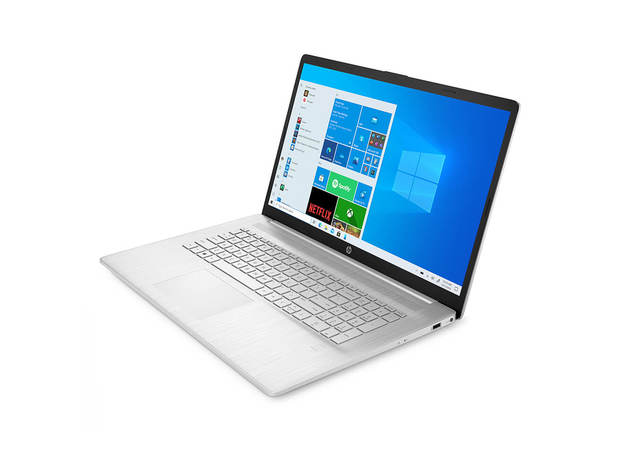 HP 17CN0007DS 17.3 inch Laptop PC - Intel Core i5 - 8GB/256GB - Silver