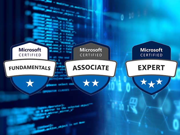 The Complete 2025 Microsoft Tech Certification Training Super Bundle