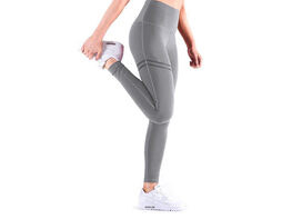 Anti-Cellulite Compression Leggings (Grey/2-Pack)