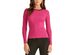 Rachel Roy Women's Metallic Ringer Pullover Sweater Pink Size 2 Extra Large