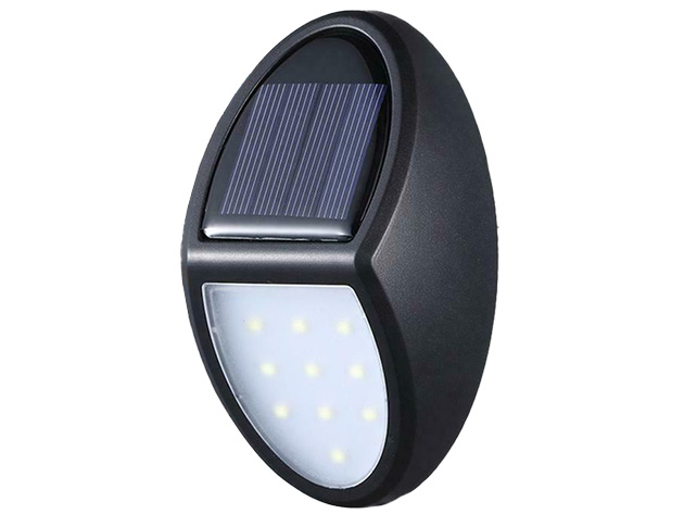 Super Bright Intelligent 10-LED Solar-Powered Wall Light | StackSocial