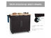 Costway Rolling Kitchen Cart Island Heavy Duty Storage Trolley Cabinet Utility Modern