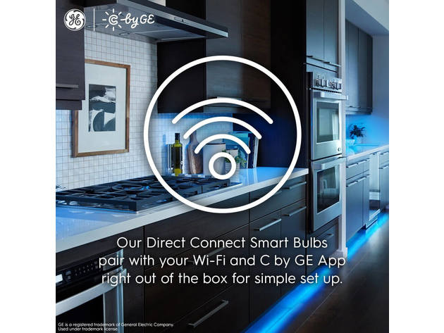 Cync By GE 93128990 Full Color Direct Connect Smart LED Light Strip 