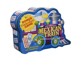 University Games MEXICAN12DOM Puremco Mexican Train Double 12 Professional Size Dominoes