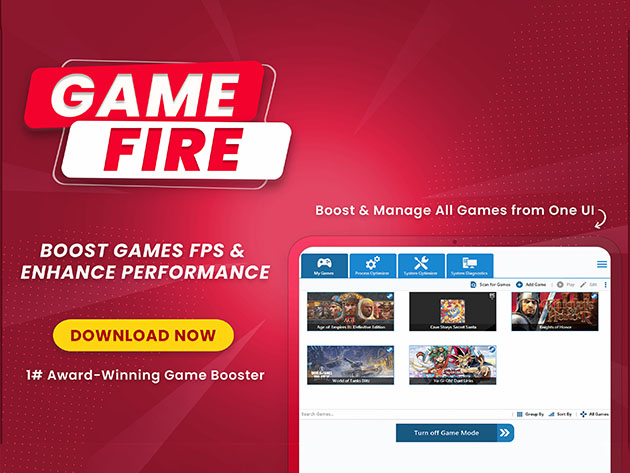 Game Fire Pro: Lifetime License