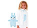 Cubcoats Benne the Bunny Sherpa Jacket for Kids (US Size 8)