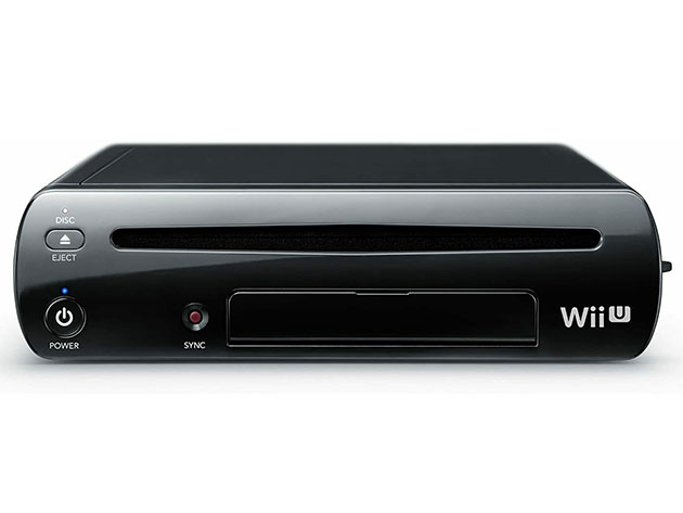 Nintendo Wii U Console - Black (Refurbished)
