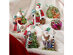 MacKenzie-Childs Glass Ornament - 'Tis the Season Santa