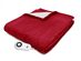 Serta Microplush Sherpa Electric Heated Warming Throw Blanket - Garnet Red