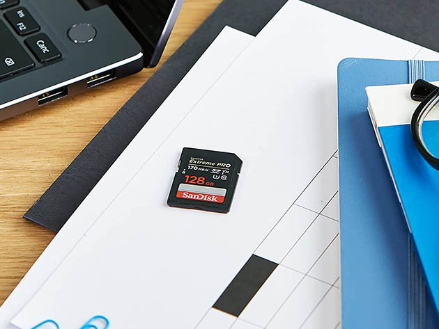 SanDisk Extreme Pro 128GB SD Card