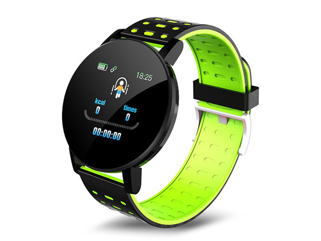 Color Screen Fitness Tracker Smartband (Green) | TMZ