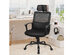 Costway Mesh Office Chair High Back Ergonomic Swivel Chair w/ Lumbar Support & Headrest - Black