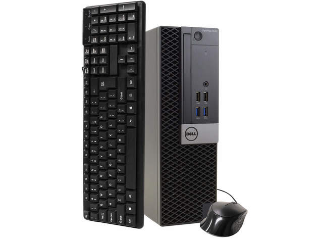 Dell OptiPlex 7040 Desktop Quad Core Intel i5 (3.2GHz) 8GB DDR3 RAM 1TB HDD Windows 10 Pro (Refurbished)