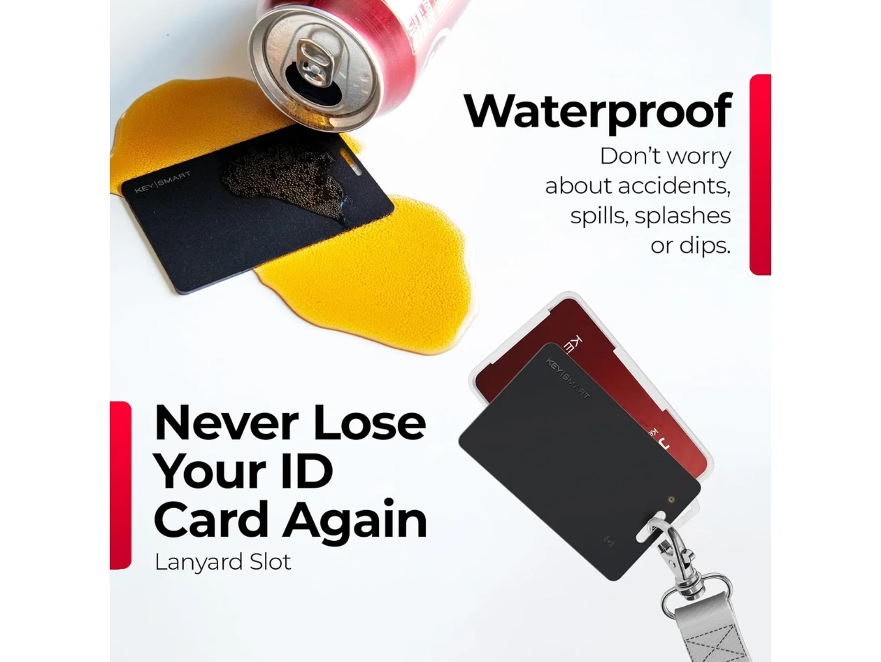 KeySmart® SmartCard - Works With Apple Find My | Wireless Charging (6-Pack)