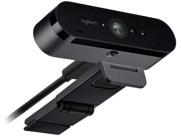 AOM 960-001105 Logitech BRIO UHD 4K Webcam  with RightLight 3 and HDR Technology (Used)