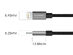 JunoPower Kaebo Braided Anti-Tear Charging Cable: 3-Pack (Grey)
