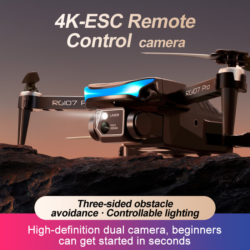 4K Dual-Camera Drone for Beginners with Intelligent Obstacle Avoidance