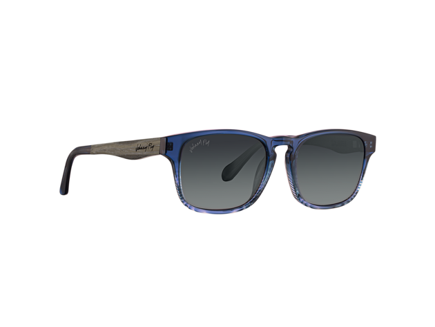 Splinter Sunglasses Blue Prism / Smoke Gradient Polarized