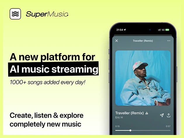 Supermusic AI: Lifetime Subscription