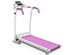 Costway 800W Folding Treadmill Electric /Support Motorized Power Running Fitness Machine - Pink