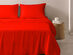 4-Piece Microfiber Sheet Set (Red/King)