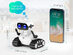 Rechargeable RC Robot for Kids with Music & LED Lights