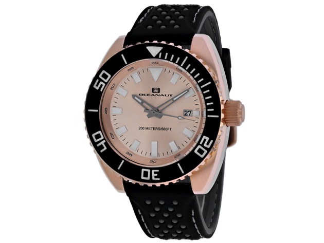 Oceanaut Men's Rose Gold Dial Watch OC0525