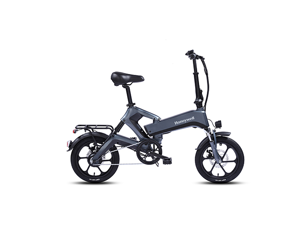 Honeywell 16" Dasher Electric Foldable Bike (Charcoal)