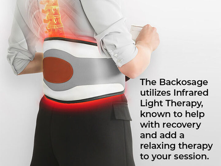 BackOSage The Cordless Triple Therapy Back Massager - IGIA NEW YORK