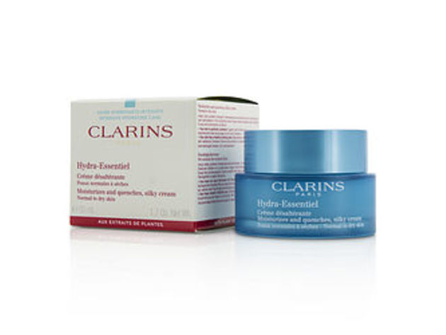 Clarins by Clarins Hydra-Essentiel Moisturizes & Quenches Silky Cream - Normal to Dry Skin --50ml/1.7oz For WOMEN