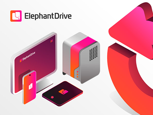 ElephantDrive 2 TB Plan: 2-Yr Subscription