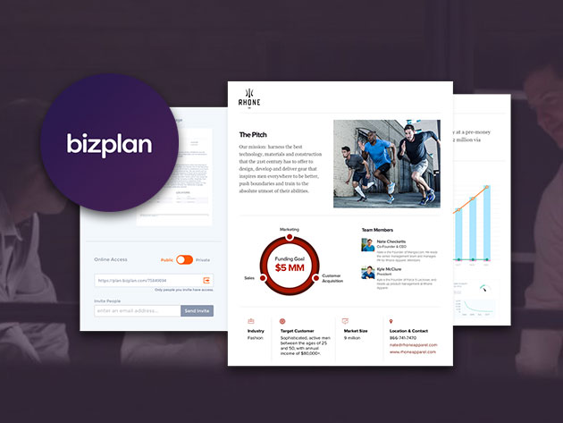 Bizplan Premium: 1-Yr Subscription