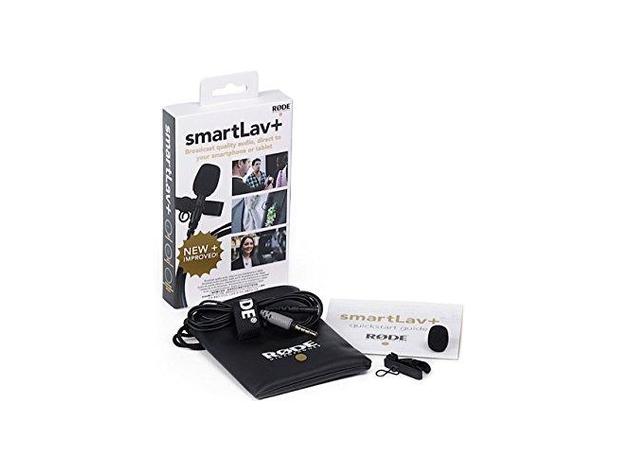 Rode SmartLav+ Omnidirectional Lavalier Microphone for iPhone and Smartphones - (Used, Open Retail Box)